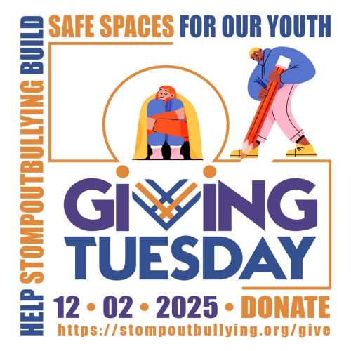 STOMP Out Bullying Giving Tuesday Safe Space Badge